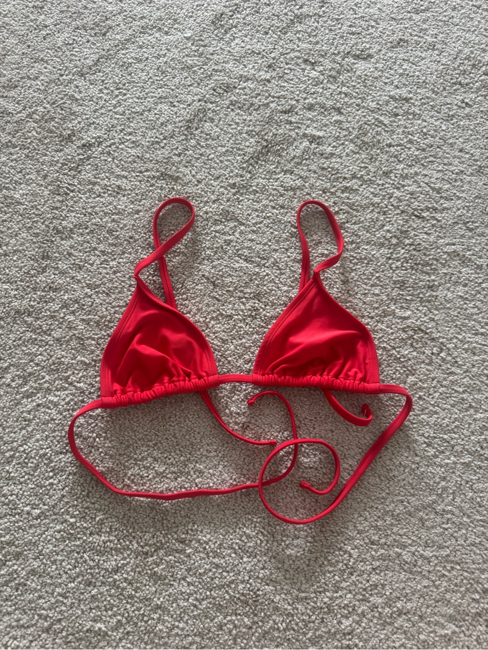 Target Red Triangle Bikini Top